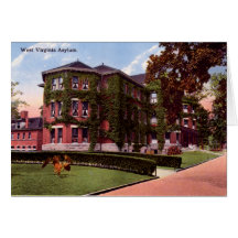 Huntington West Virginia West Virginia Asylum Greeting Card