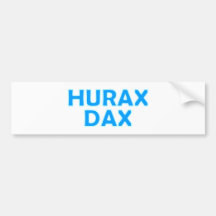 Hurax Dax bayrisch bayerisch Bayern Autoaufkleber