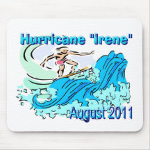 Hurricane "Irene" Mousepad