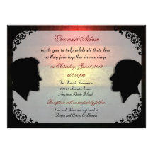 Husbands IV Custom Gay Wedding Invitations