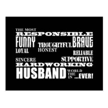 Husbands Wedding Anniversaries Birthdays Qualities Post Cards