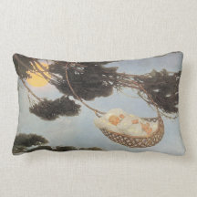 Hush-a-Bye, Baby Nursery Rhyme Pillow