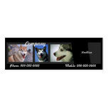 Huskies Business Card
