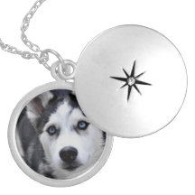 Husky Puppy Locket
