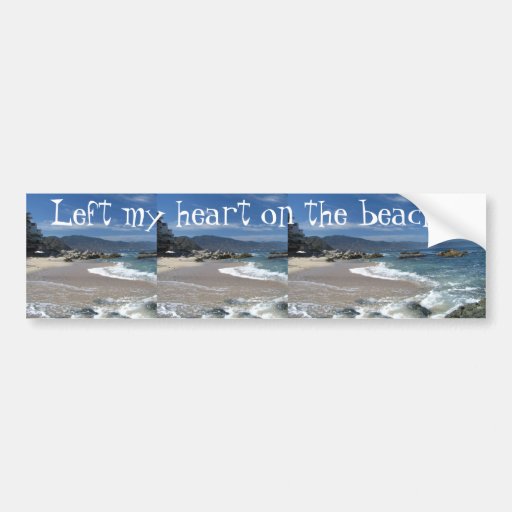 Hypnotic Pacific; Mexico Souvenir Bumper Sticker