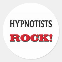 Hypnotists Rock Sticker