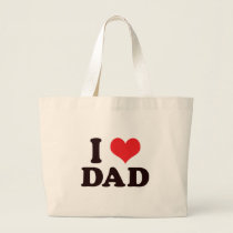 I <3 Dad bags