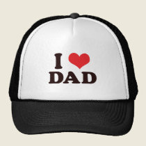 I <3 Dad hats
