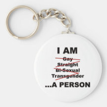I Am A Person Key Chains