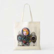 "I Am A Warrior" Tote Bags