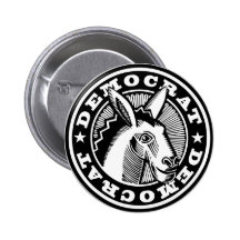 I AM DEMOCRAT BUTTON