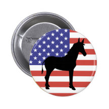 I AM DEMOCRAT BUTTON