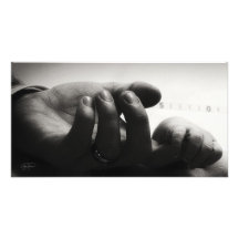 I am here - Baby Silas and Father Art Photo