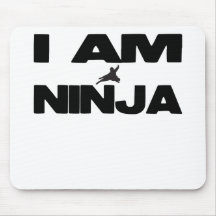 I Am Ninja Mousepad