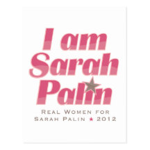 I Am Sarah Palin Postcards