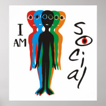 I am social posters