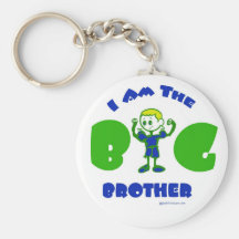 I Am The Big Brother Keychain