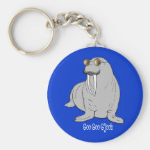 I am the Walrus Key Chain