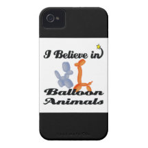 i believe in balloon animals iPhone 4 case