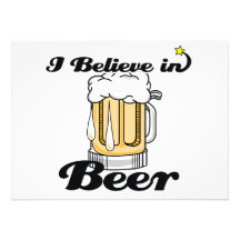 i believe in beer invitation