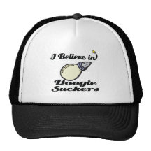 i believe in boogie suckers mesh hat