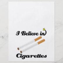 i believe in cigarettes flyer
