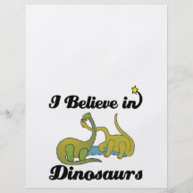 i believe in dinosaurs flyers