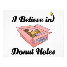 i believe in doughnut holes invites