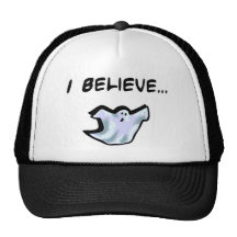 I Believe in Ghosts Mesh Hat