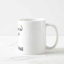 i believe in girls softball coffee mug