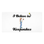 i believe in keepsakes personalised photo card