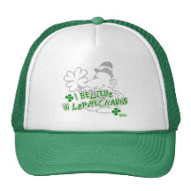 I Believe In Leprechauns Mesh Hat