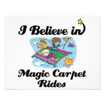 i believe in magic carpet rides personalized announcements