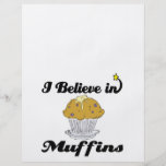 i believe in muffins flyers