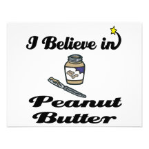 i believe in peanut butter invites