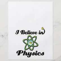i believe in physics flyers