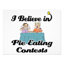 i believe in pie eating contests invite