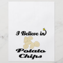 i believe in potato chips full colour flyer