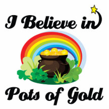 i believe in pots of gold photo sculptures