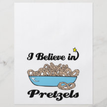 i believe in pretzels flyer
