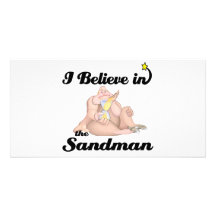 i believe in sandman picture card