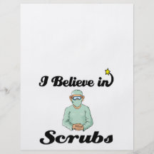 i believe in scrubs flyers