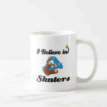 i believe in skaters mug