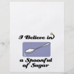 i believe in spoonful of sugar full colour flyer