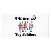 i believe in toy soldiers photo cards