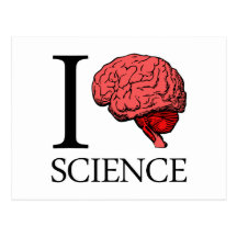 I Brain Science (I Know science) (I Love Science) Postcard