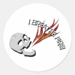I Breathe Fire! Stickers