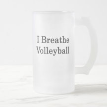 I Breathe Volleyball Coffee Mugs