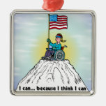 I Can Because I Think I Can ormanent Ornament
