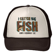 I Catch Big Fish hats